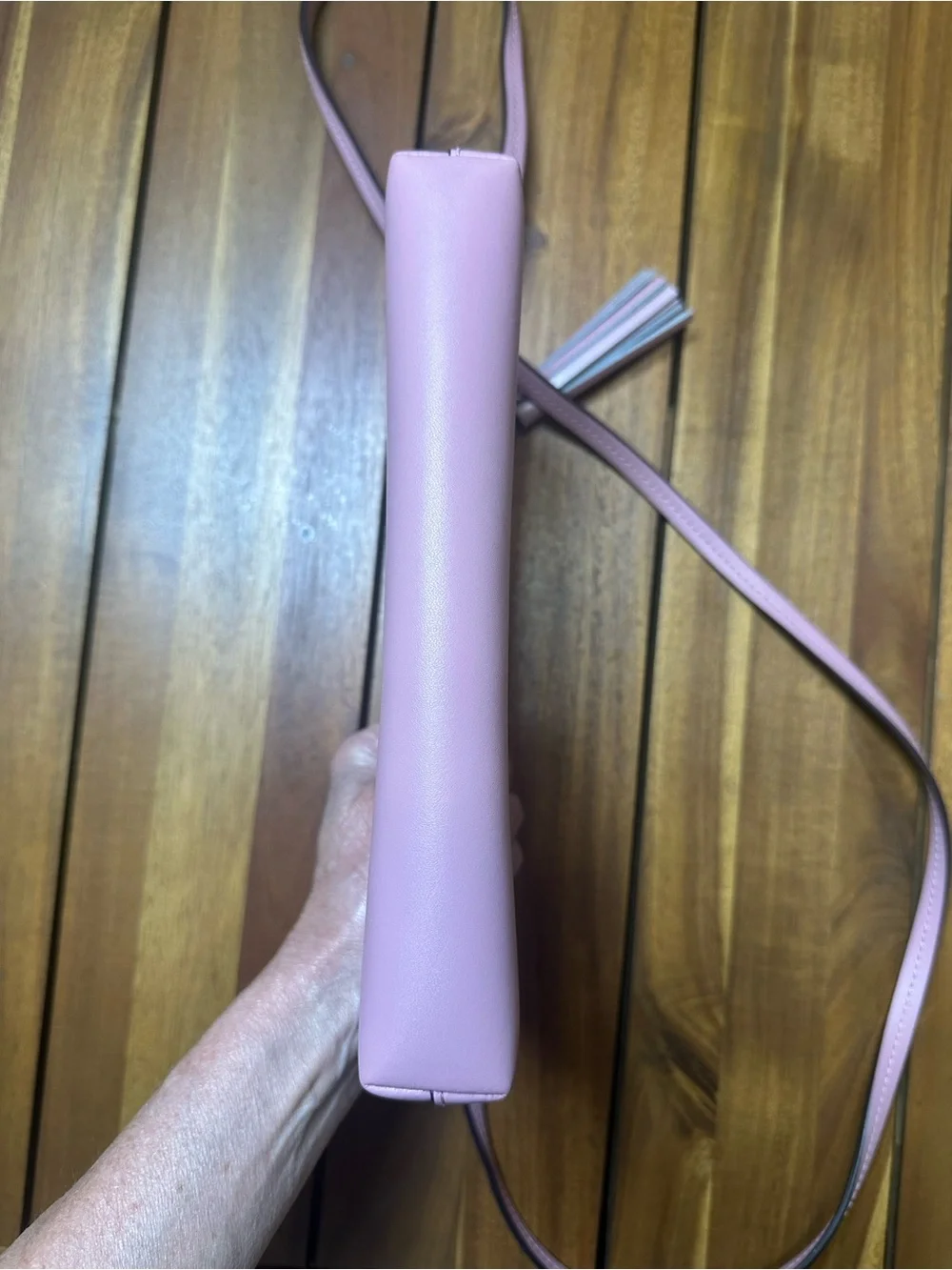 Kate Spade Pink Ivy Street Amy Crossbody Bag with Gold Details